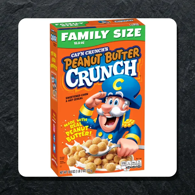 Cap'n Crunch's yer yong‘oq moyli yormalari 533 g