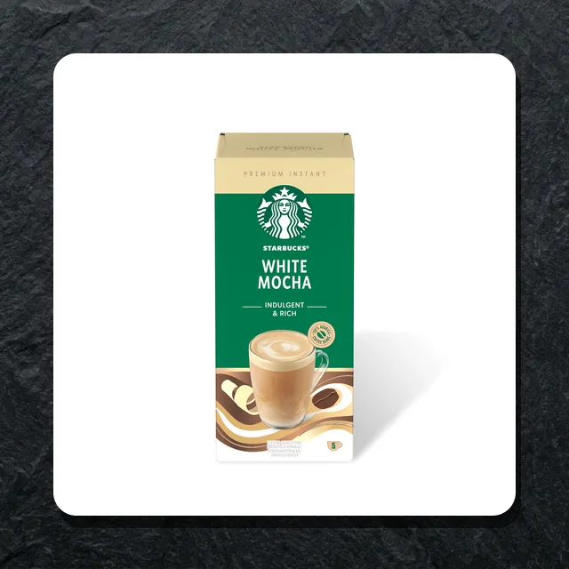Starbucks white mocha