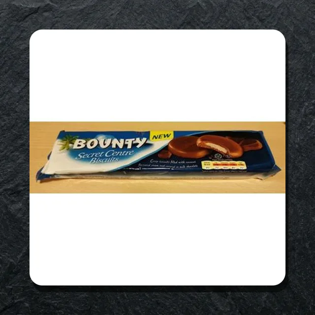 Bounty secret centre biscuits