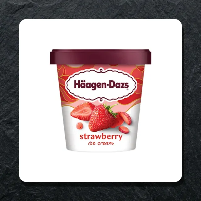 Haagen-dazs strawberry 473ml