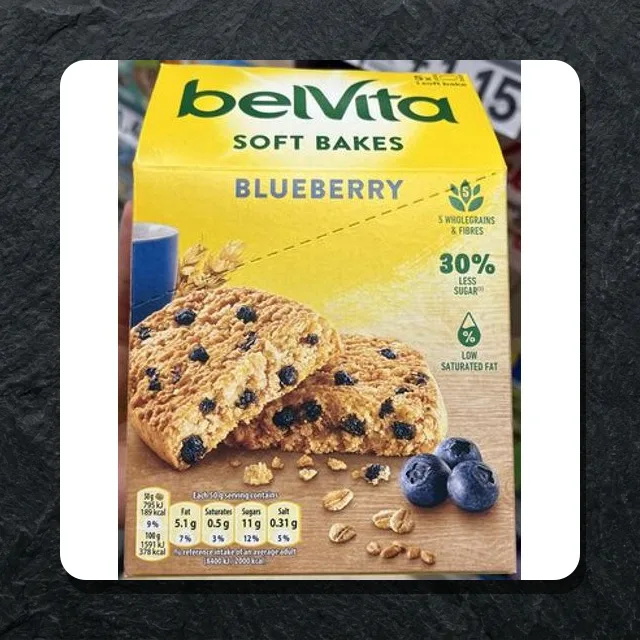 BelVita soft bakes blueberry 250g