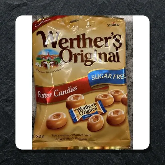 Werther's butter candies sugar free 80g