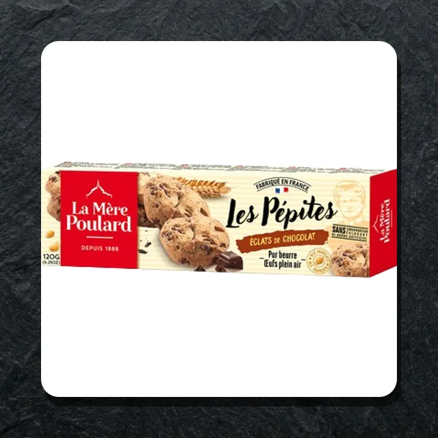 Les pepites eclats de chocolat 120g