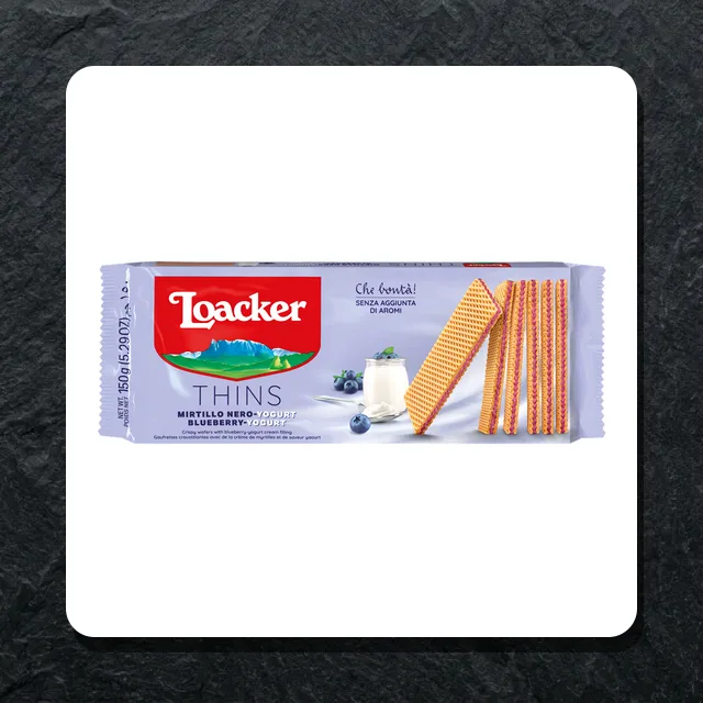 Loacker blueberry yogurt 150g