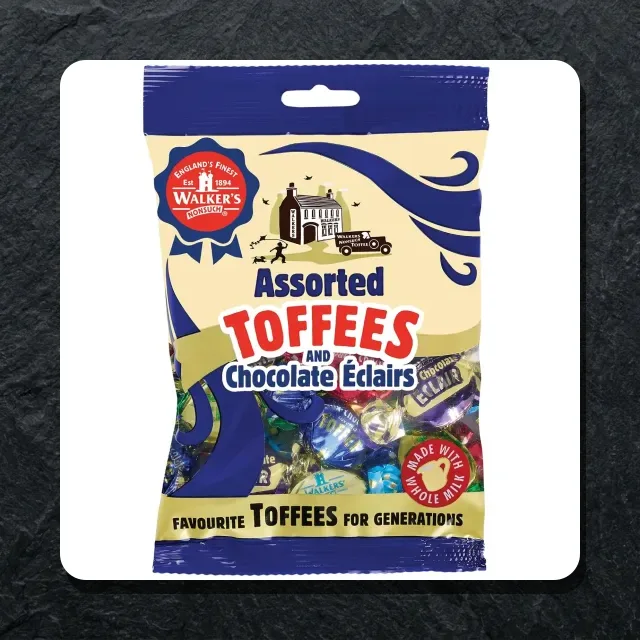 Walkers toffees chocolate eclairs