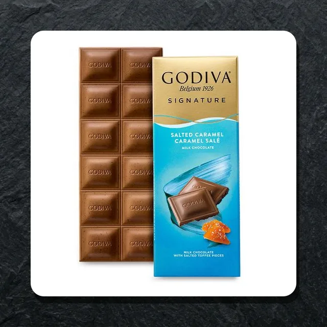 Godiva salted caramel 90g
