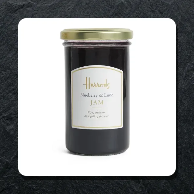 Harrods Blueberry & Lime Jam 285g