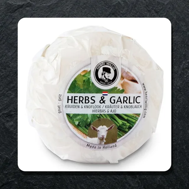 Henri willig herbs-garlic 380g