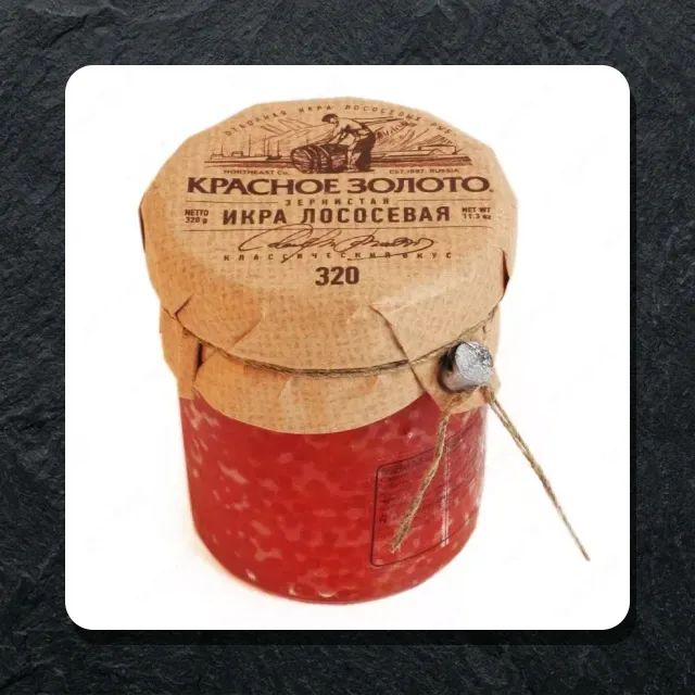 Krasnoy zolota ikra lasosvaya 320g