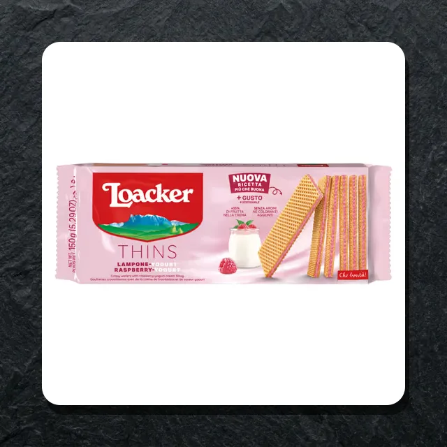 Loacker raspberry yogurt 150g