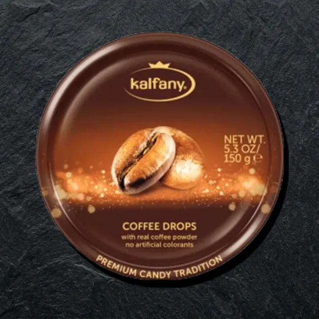 Kalfany coffee drops 150g