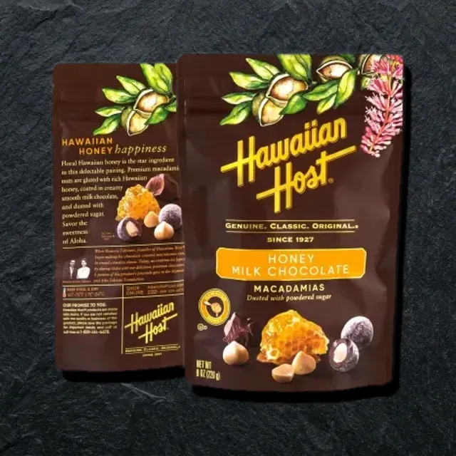 Hawaiian host milk chocolate 227g