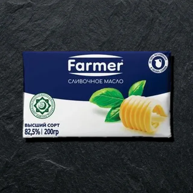 Сливочное масло Farmer 82,5%