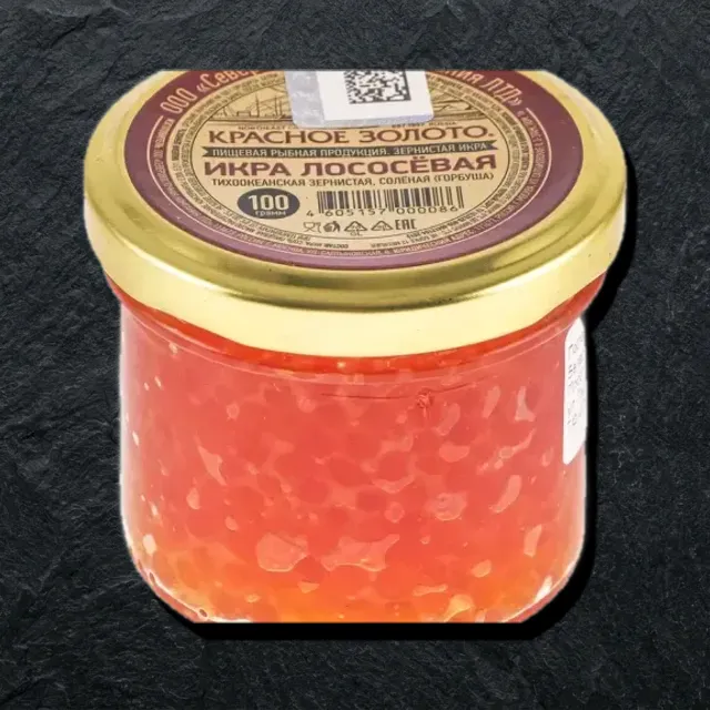 Krasnoy zolota ikra lasosvaya 100g