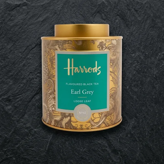 Harrods earl grey loose leaf tea 125g