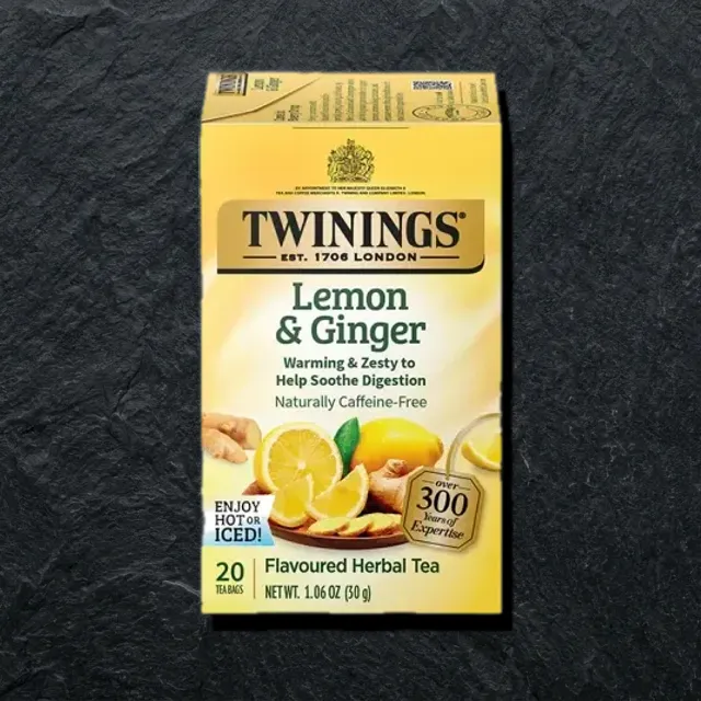 Twinings Limon va Zanjabil Choyi