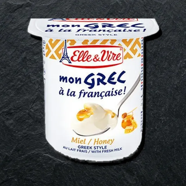 ELLE S VIRE mon grec miel honey 125 g