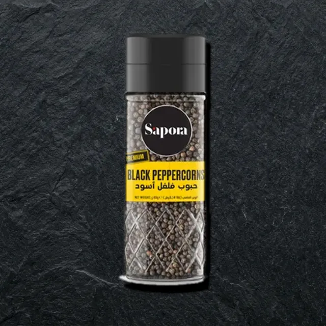 Sapora Black Peppercorns