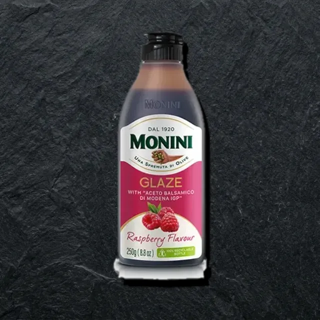 Monini glaze malina 250g