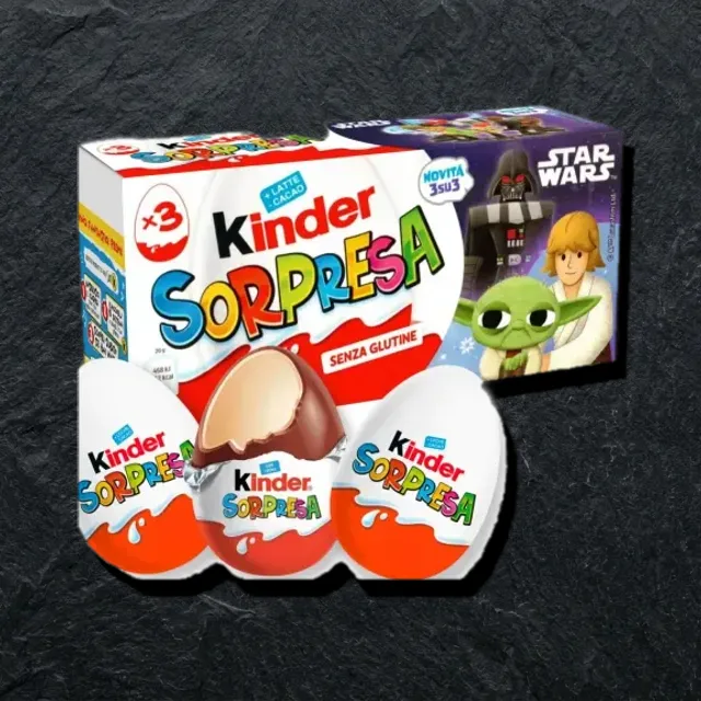 Star wars kinder uberraschung x3