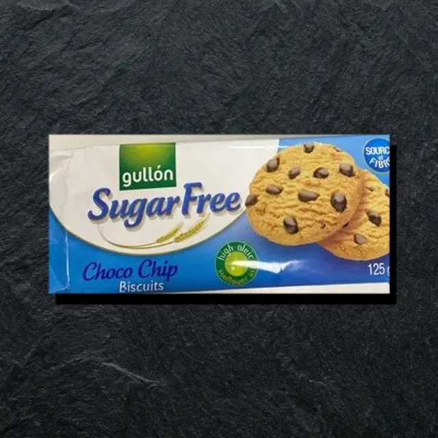 Gullon choco chip biscuits 125g