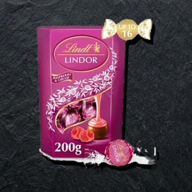 Lindt Lindor Raspberry & Cream