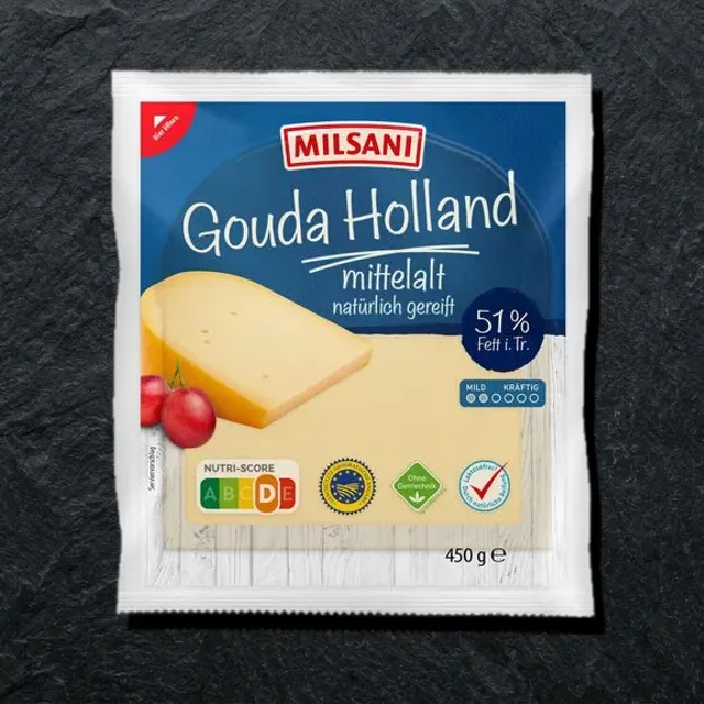 Gouda Holland 51% Fett