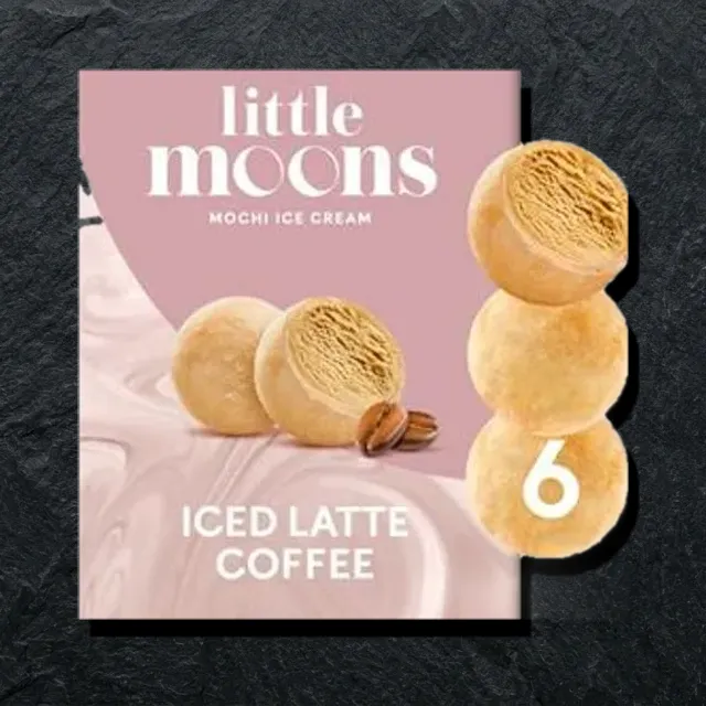 Little Moons Mochi Ice Cream Iced Latte Coffee