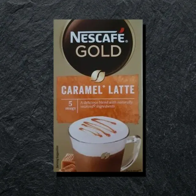 Nescafe caramel latte