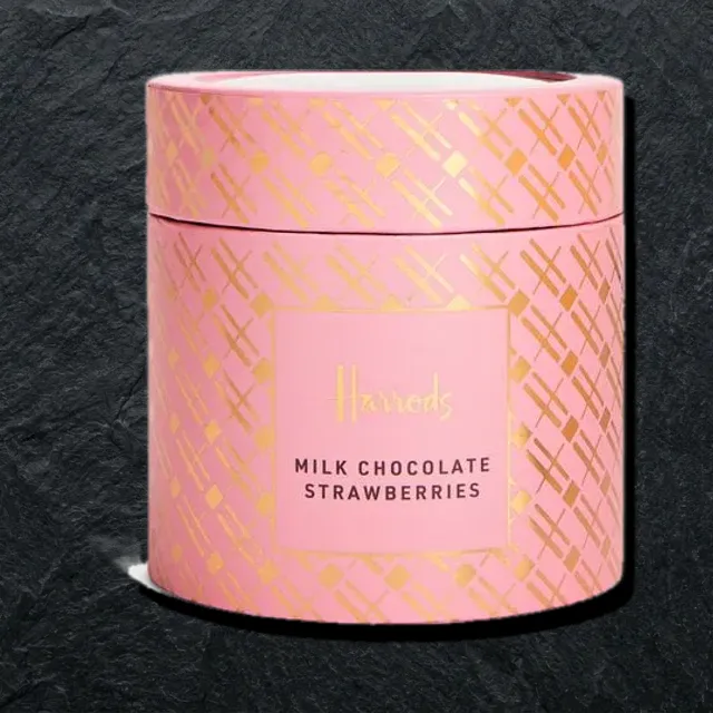 Harrods Milk Chocolate Strawberries
