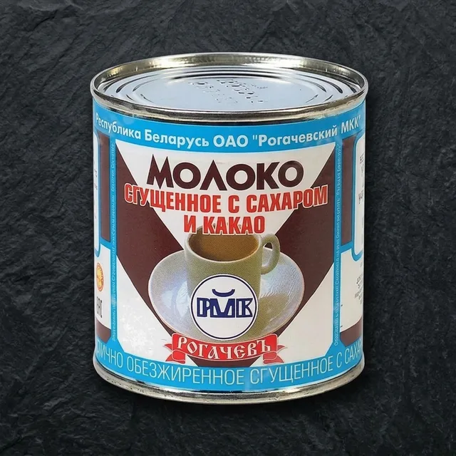 Сгущённое молоко «Рогачёв» с какао