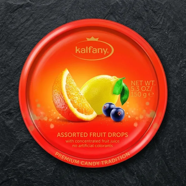 KALFANY ASSORTED FRUIT DROPS