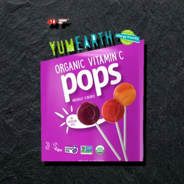 Yumearth Lollipops Vita