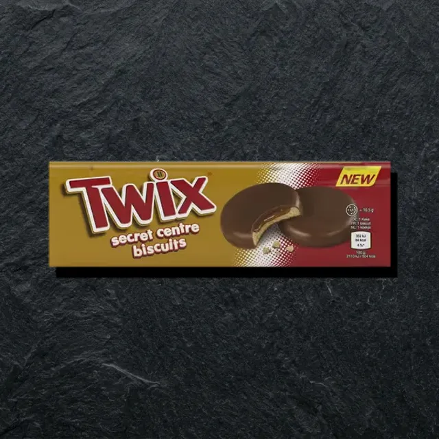 Twix secret certre biscuits