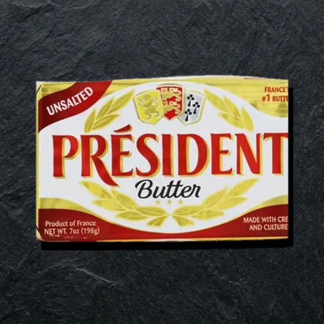President unsalted butter 250g