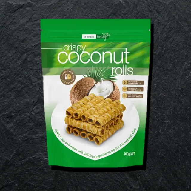 Crispy coconut rolls 400g