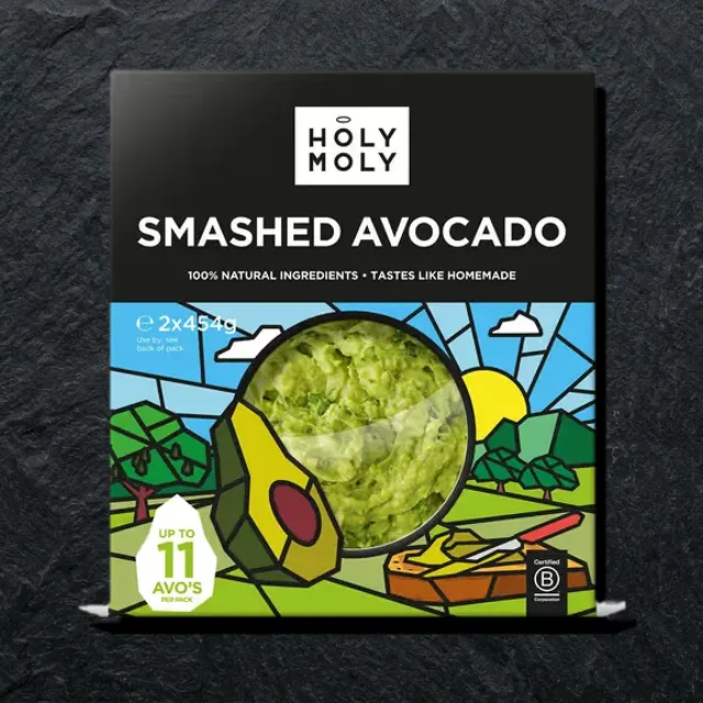 Holy moly smashed avacado 2x 454g