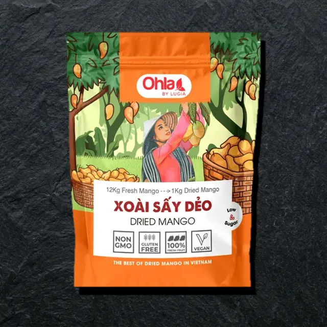 Ohla soft dried mango