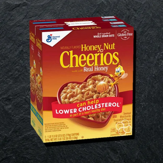 Cheerios Honey Nut — asal va yong‘oqli quruq nonushta