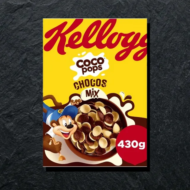 Kellogg's Coco Pops Chocos Mix — shokoladli quruq nonushta