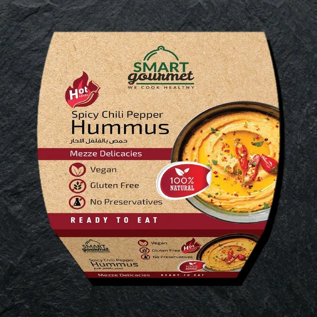 Smart Hummus — chili qalampirli humus