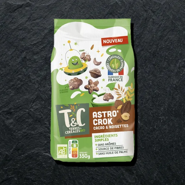T & C Astro Crok Cacao & Noisettes