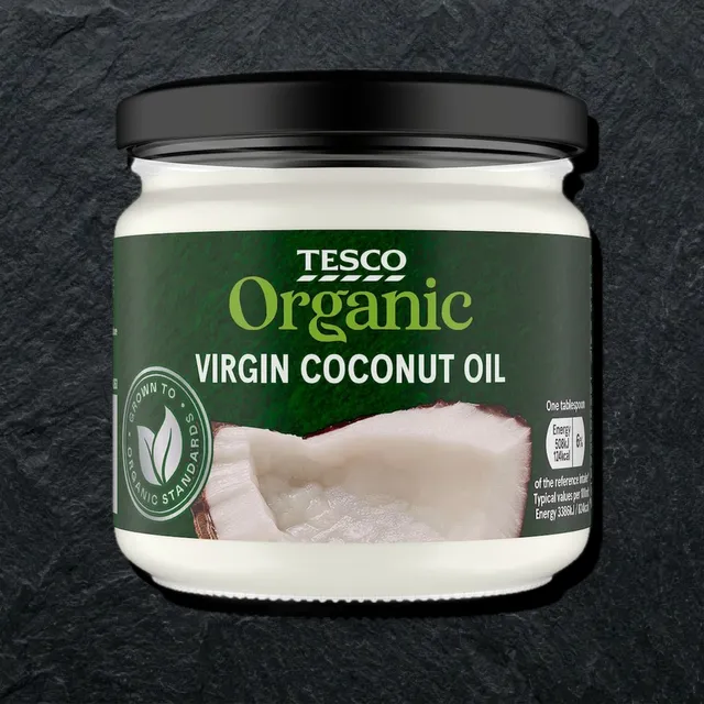 Tesco Organic — органическое кокосовое масло первого отжима