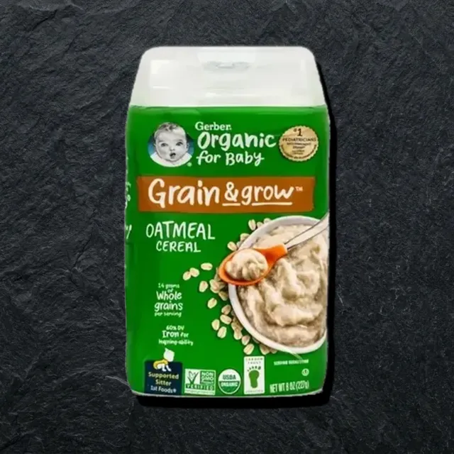 Cereal Grain & Grow — bolalar uchun suli bo‘tqasi