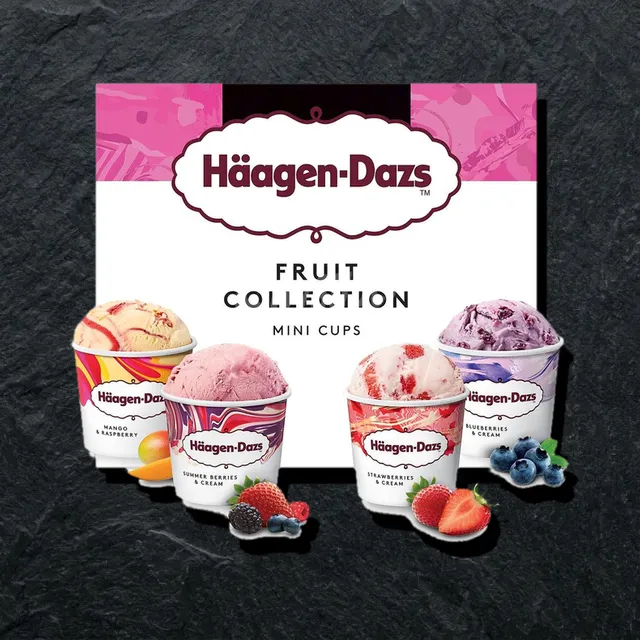 Häagen-Dazs Fruit Collection — mevali muzqaymoq assortisi