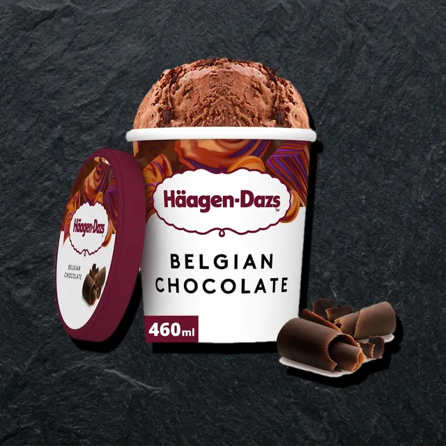 Häagen-Dazs — мороженое, бельгийский шоколад