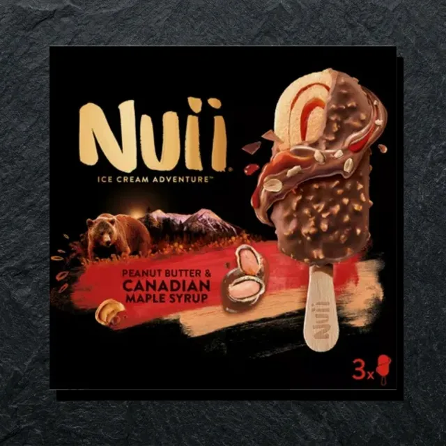 Nuii Peanut Butter & Candian — мороженое с арахисовой пастой