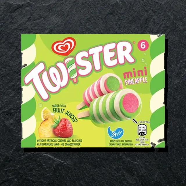 Twister Mini — мороженое с ананасом