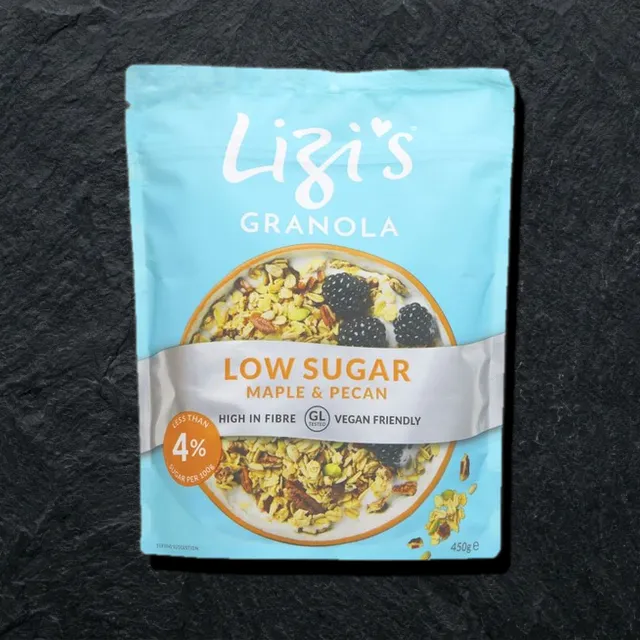 Lizi's — гранола с низким содержанием сахара, клён и пекан