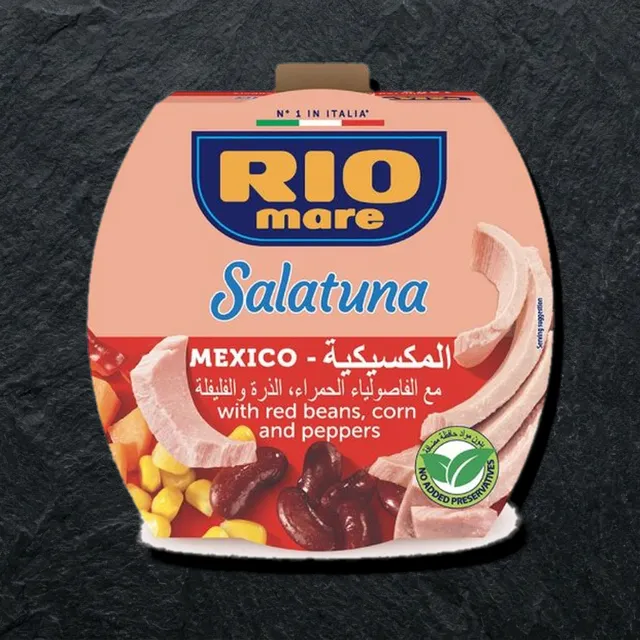 Rio Mare Salatuna Mexico — meksikacha tunetsli salat